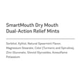 thumbnail image 4 of SmartMouth Dry Mouth Dual-Action Mints - Sugar-Free Breath Mints - 50 Count, 8 Pack, Mellow Mint, 4 of 4