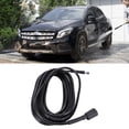 thumbnail image 3 of Pressure Washer Hose, Wearproof Rubber Metal Connector Replacement Power Washer Hose with Universal Fitment for Car Washing, 3 of 7