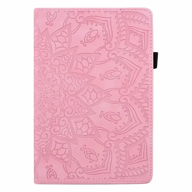 Funda For Honor Pad X8 Lite Case 10.1 AGM3-W09HN Tree Embossed Stand Back Shell for Honor Pad X8 Lite X8 Cover Tablet Case Pink-Flower Honor Pad X8 Lite