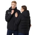 thumbnail image 4 of EGNMCR Womens Plaid Shacket Jacket USB Intelligent Constant Temperature Heated Windproof Plus Size Coat For Men And Women Winter 4 Heated Jacket Coat Women Coat, 4 of 9