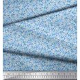 thumbnail image 2 of Soimoi Polyester Crepe Fabric Flower Watercolor Print Fabric by Yard 52 Inch Wide, 2 of 3