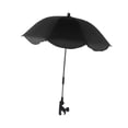thumbnail image 4 of TISHITA Parasol de Chaise de Plage à Pince Réglable pour Cour Arrière Camping Noir, 4 of 8