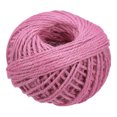 thumbnail image 1 of Uxcell 164 Feet 0.08" Jute Twine Jute Rope Jute Twine String Cords Pink for DIY, 1 of 6