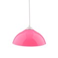 thumbnail image 1 of TISHITA 1xSemi Circular Ceiling Light Shade Cover Pendant Lampshade Pendant Lights Pink, 1 of 7