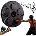 thumbnail image 1 of Pecoda Machine de Boxe Musicale, Équipement de Boxe Intelligent avec Connexion Bluetooth, Tapis de Boxe pour l'Entraînement de Réaction au Combat, Équipement de Frappe Mural pour Relâcher la Pression avec Gants de Boxe, 1 of 7