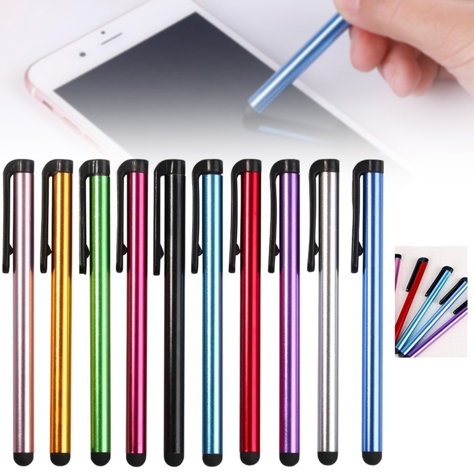 Cqxid Office&Craft&Stationery Under $5 10pcs Stylus 7.0 Stylus Glue Pen Capacitive Screen Stylus Screen Pen