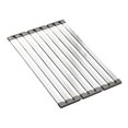 thumbnail image 2 of Lipstore Dish Drying Rack Nonslip over The Sink Stainless Steel Foldable Dish Drainer 55cmx32.5cm, 2 of 8