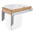 thumbnail image 1 of Rev-A-Shelf Top Mount Single Pullout Under Cabinet Trash Can, 35 Qt, 4WCTM-12DM1, 1 of 12