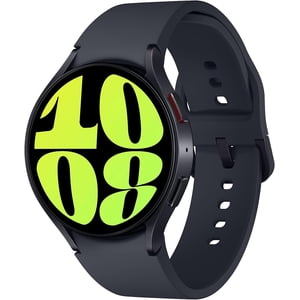 Samsung Galaxy Watch6 (GPS) 44mm Smartwatch avec moniteur de fréquence cardiaque Graphite - Rénové ( Excellent)