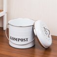 thumbnail image 3 of Home Garden Compost Bin, Activated Carbon Filter Deodorizers Household Trash Can, 3 of 8