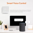 thumbnail image 4 of Wifi Smart Thermostat Temperature Controller Weekly Programmable Supports Touch Control/ Mobile App/ Voice Control Compatible With / Home, For Electric Floor Heating 16A Black, 4 of 7