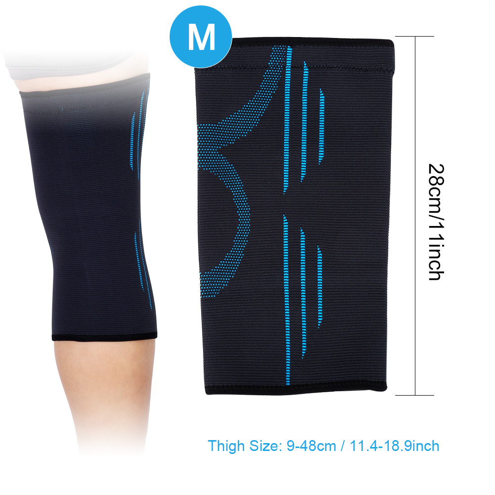 Bandage de Genou Durable et Respirant, Support de Genou, pour Course à Pied et Vélo