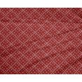 thumbnail image 4 of oneOone Polyester Lycra Red Fabric Geometric Bandhani Fabric For Sewing Printed Craft Fabric By The Yard 56 Inch Wide, 4 of 4