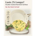 thumbnail image 4 of Gotham Steel Fry Pan Nonstick Skillet 10" Cream Navy Pan100% PFOA Free Cookware, 4 of 7
