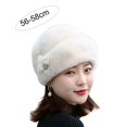 thumbnail image 3 of Chapeau Femme Résistant au Froid Russe Décontracté Hiver Thermique Dames d'Âge Moyen, 3 of 4