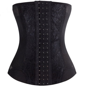 Clearance! Hontri Shapewear Women Waist Trainer Body Shaper Corset Tummy Slimming Girdles Shaping Clothes Shapewear Tummy Control Black,Xl