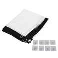 thumbnail image 2 of 60/80/100 Inch HD Projector Screen Portable Foldable 16:9 Movie Screen Curtain Support 2D, 3D, 1080p HD And 4k For Home Theater, School, Conference, Public Display, Etc, 2 of 8