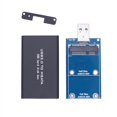 thumbnail image 3 of MSATA vers USB USB 3.0 vers Boîtier SSD MSATA Adaptateur Disque Dur M2 SSD Boîtier HDD Externe, 3 of 7