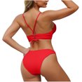 thumbnail image 3 of Tqcoqu Ms. Europe And America Bikini Appeal Stick In The Mud Split Swimwear Swimwear, 3 of 3