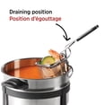 thumbnail image 4 of Starfrit Fondue Cooking Basket, Stainless Steel, Fits Most Fondue Pots, 2 Draining Positions, Heat-Resistant Handle, 6.7 oz Capacity, 4 of 7