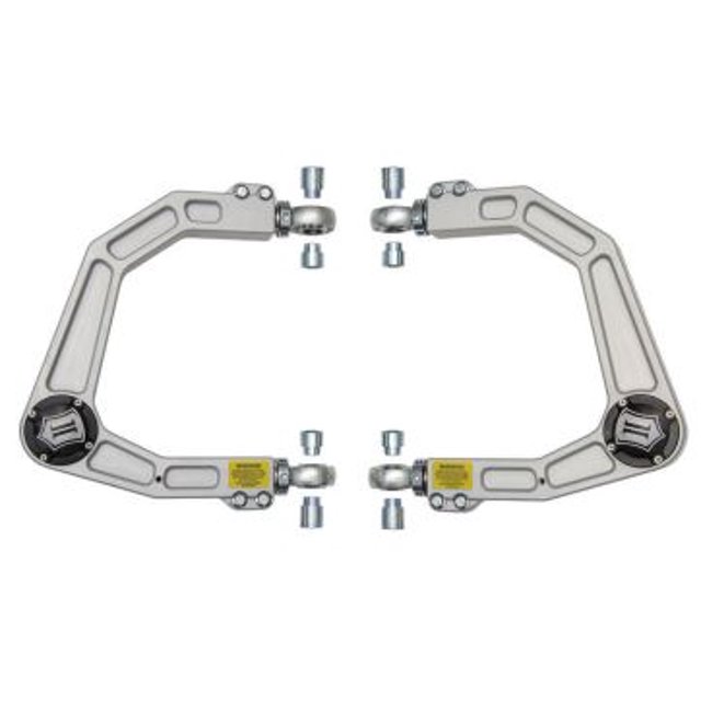 Icon Vehicle Dynamics Bras de Contrôle 58570DJ Delta Joint; en Boîte; Ajustable; Argent; Billet; Graisse; Ensemble de 2