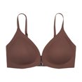 thumbnail image 2 of LSLJS Ladies Traceless Comfortable No Steel Ring Breathable Gathering Front Opening Buckle Bra Woman Underwear, 2 of 6