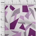 thumbnail image 2 of oneOone Georgette Viscose Purple Fabric Geometric Sewing Craft Projects Fabric Prints By Yard 42 Inch Wide, 2 of 4