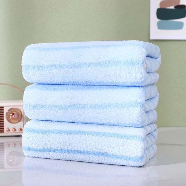 Ovzne Ensemble de Serviettes de Bain de Luxe Serviette de Bain en Coton Doux Ensemble de Serviettes Haute Absorption Comprend Serviette en Liquidation
