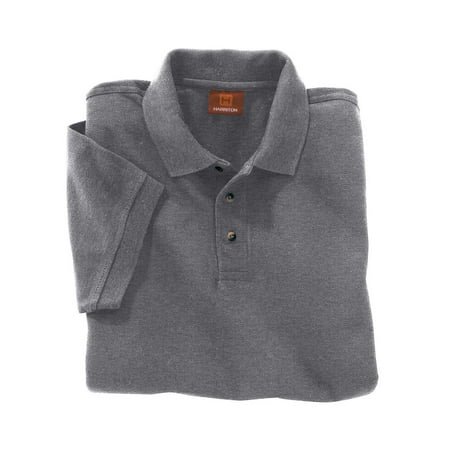 Harriton Men's 6 oz. Ringspun Cotton Piqué Short-Sleeve Polo