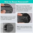 thumbnail image 3 of 2 Refrigerator Locks Heavy Duty Combination Refrigerator Lock, 3 of 5