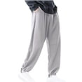 thumbnail image 2 of Plebaso Mens Sweatpants Drawstring Elastic Bottom Jogger Pants Mens Workout Sweat Pants with Pockets, 2 of 4
