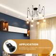 thumbnail image 2 of 10pcs E12 Plug-in Screw Light Socket Light Bulbs Holder Pendant Lamp Holder, 2 of 9