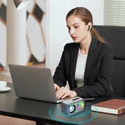 Indoor And Outdoor Portable Bluetooth Speaker Seyberpunk Speaker Transparent Wireless Bluetooth Speaker Cool Glittering Bluetooth Speaker Stylish Gift