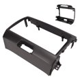 thumbnail image 4 of Radio Face Panel, Interior Decoration Black Navigation Trim Dash Mounting Fascia Kit Plug and Play  for Car Accessories, 4 of 7