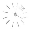 thumbnail image 3 of Clock Sticker, Wall Clock Mirror  Luxury Large Modern 3D Clock Sticker, for Living Room Bedroom, 3 of 8