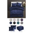thumbnail image 2 of Grace Living Aashvi Crinkle Velvet 3pc Comforter Set - 2 Pillow Shams, 1 Comforter, 2 of 5