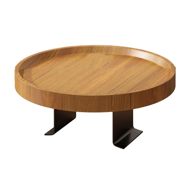 Sofa Tray Table Couch rest Clip-On wood for Drink Coffee Snack Remote Control