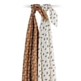 thumbnail image 3 of Lulujo - Baby, Infant - Boho Collection - Cotton Muslin Swaddle Blankets - 2 Pack, 3 of 7
