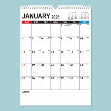Staron Wall Calendar 2026-2027, 18 Months Wall Calendar from January 2026 to June December 2027, 17x12 Inch 2026 Wall Calendar, 2026-2027 Calendar