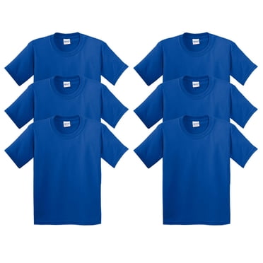 Gildan Men's Heavy Cotton T-Shirt - G500 (Pack Of 6)