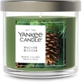 thumbnail image 1 of Yankee Candle Balsam & Cedar Scented, Signature 4.3oz Small Tumbler Single Wick Candle, Over 20 Hours of Burn Time, Christmas | Holiday Candle, 1 of 8