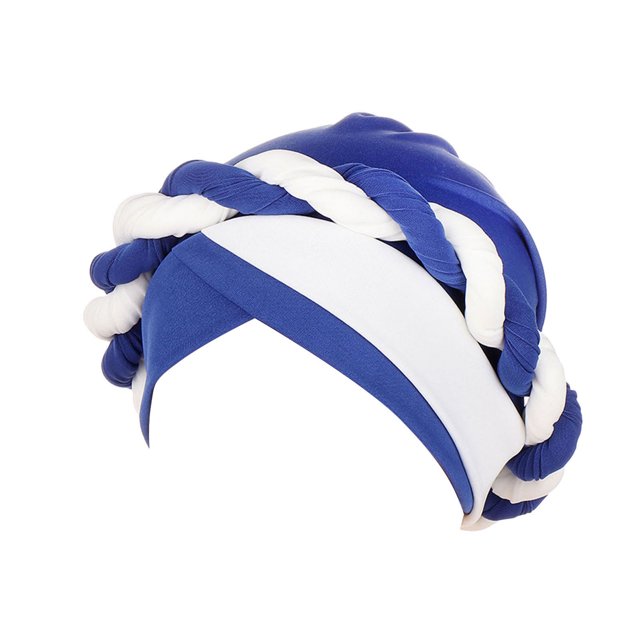 Turban Tressé pour Femmes Chapeau Bonnet de Cancer Foulard Couvre-Chef