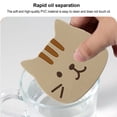 thumbnail image 4 of Ensemble Mignon de Dessous de Verre en PVC Antidérapant pour Isolation Thermique, Napperon pour Tasse à Thé Résistant aux Hautes Températures, Déco de Table, 4 of 6