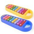 thumbnail image 5 of Cartoon Children's Percussion Toy Eight-tone Hand Knocking on the Piano Hand Knock Xylophone Glockenspiel Kids Infants Musical Educational Toy (Random Color), 5 of 5