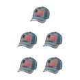 thumbnail image 1 of Decodeary Casquette de Baseball à la Mode Ajustable et Protégée du Soleil Chapeau Multicolore en Denim 4 5Set, 1 of 6