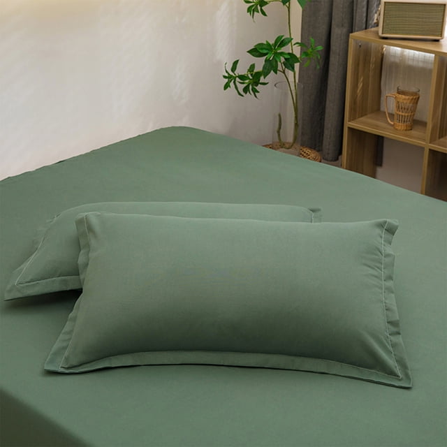 Cyber&Monday Deals Iumwxz Solid Color Pillowcase Polyester Sleep Pillowcase Good For Sleeping Soft and Breathable Sleep Pillowcase 4 Colors 18.90x29.13 Inch Fall Savings