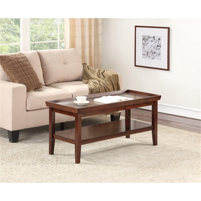 Convenience Concepts Ledgewood Table Basse en Fini Bois Espresso