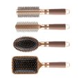 thumbnail image 3 of Oval Comb, Gasbag Hair Comb Easy To  Protect Scalp  For Styling, 3 of 8