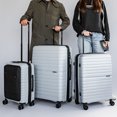 thumbnail image 2 of AIR CANADA Union – 3 Piece Hardside Luggage Set, Lightweight, Hardshell Suitcase Set with Spinner Wheels for Travel. 28 Inch & 24 Inch Large Suitcases & Carry On Luggage, 2 of 8