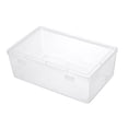 thumbnail image 2 of EGNMCR Closet Organizers and Storage, Storage Trunks & Bag Transparent Book Storage Box Sorting And Packaging Book Shelf Storage Box Desktop Children's Picture Book Storage Box a Pouch, 2 of 3